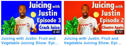 youtube juicing with justin